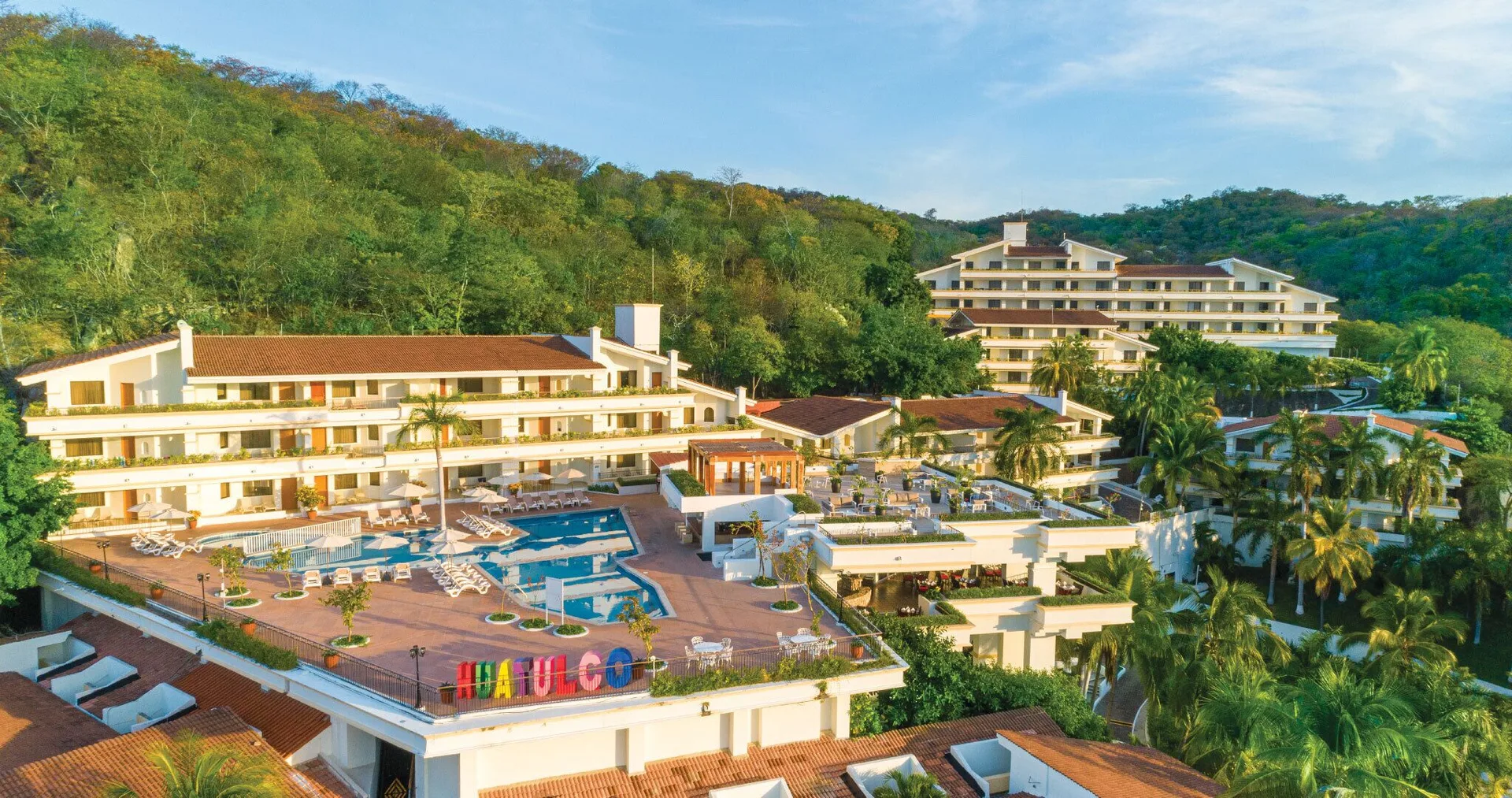 Park Royal Beach Huatulco all-inclusive resort with hillside views and family-friendly beach access
