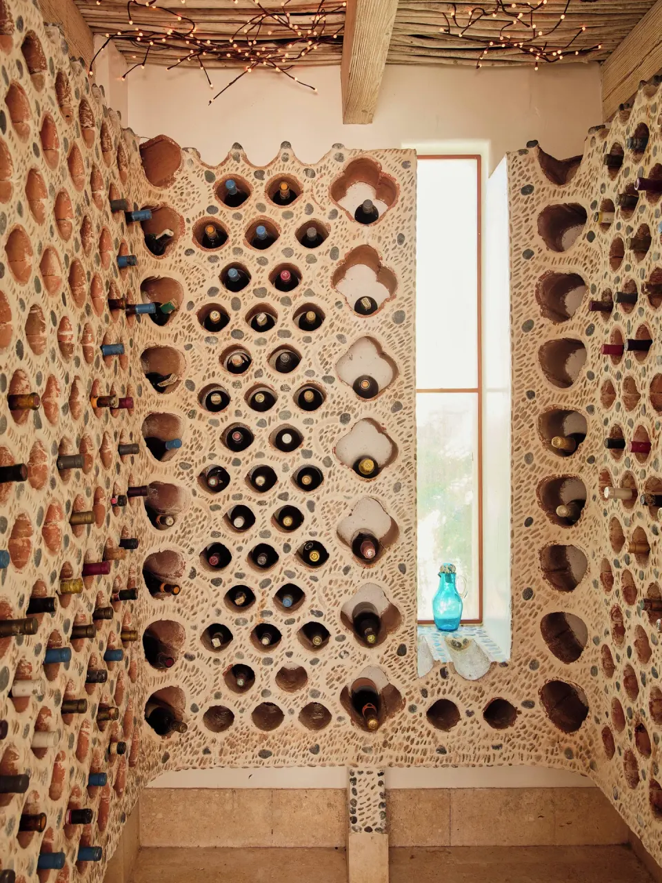 Wine storage room in the Two Bedroom Ty Warner Penthouse at Las Ventanas al Paraiso.