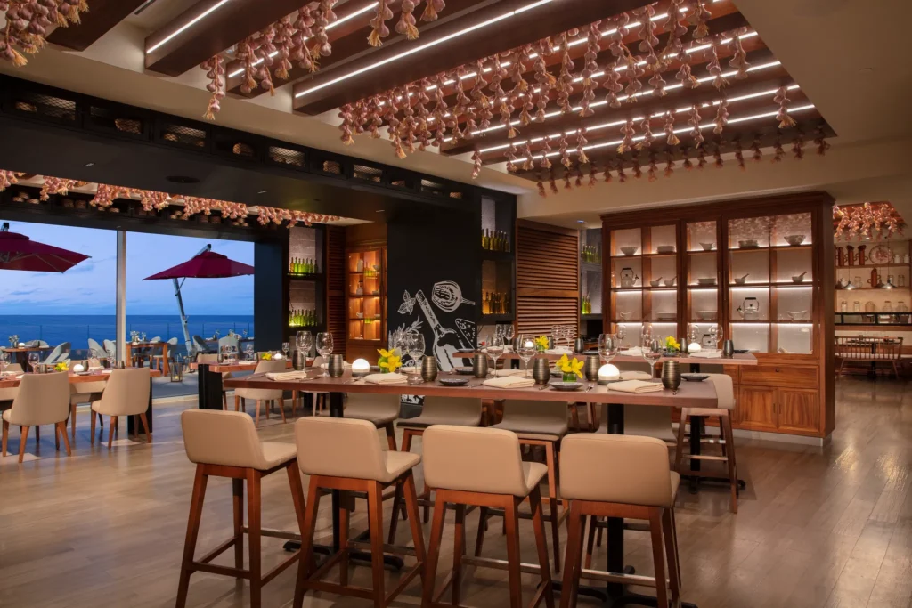 Spumante Italian restaurant render at Breathless Cancun Soul