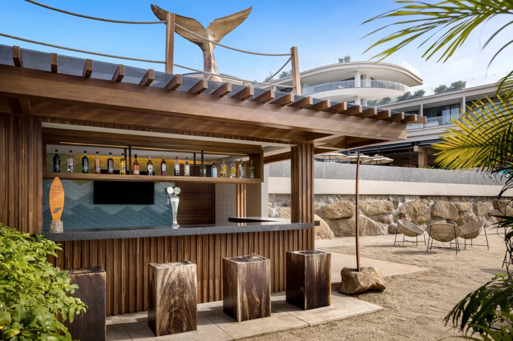 Barracuda restaurant at Dreams Bahia Mita Surf & Spa Resort featuring oceanfront dining, fresh seafood dishes, and a relaxed coastal ambiance.