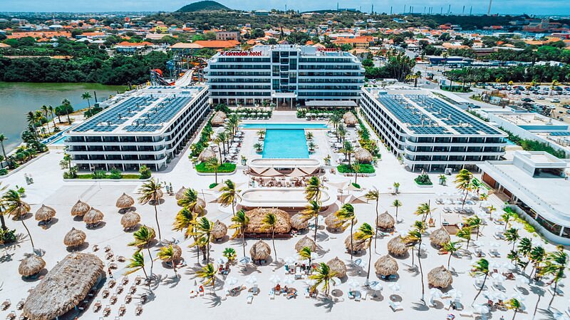 Mangrove Beach Corendon Curaçao all-inclusive resort with expansive pools, beach access, and lively entertainment near Willemstad.