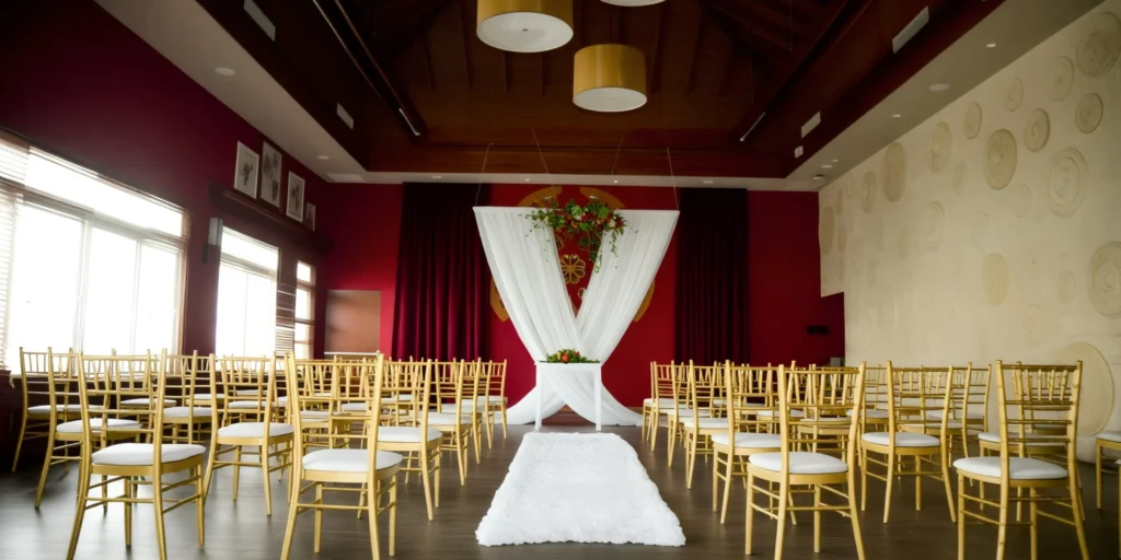 Bordeaux Restaurant elegant indoor wedding reception venue at Dreams Dominicus La Romana