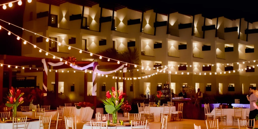 Macao Beach Preferred Side Venue setup for beachfront weddings at Dreams Macao Beach Punta Cana