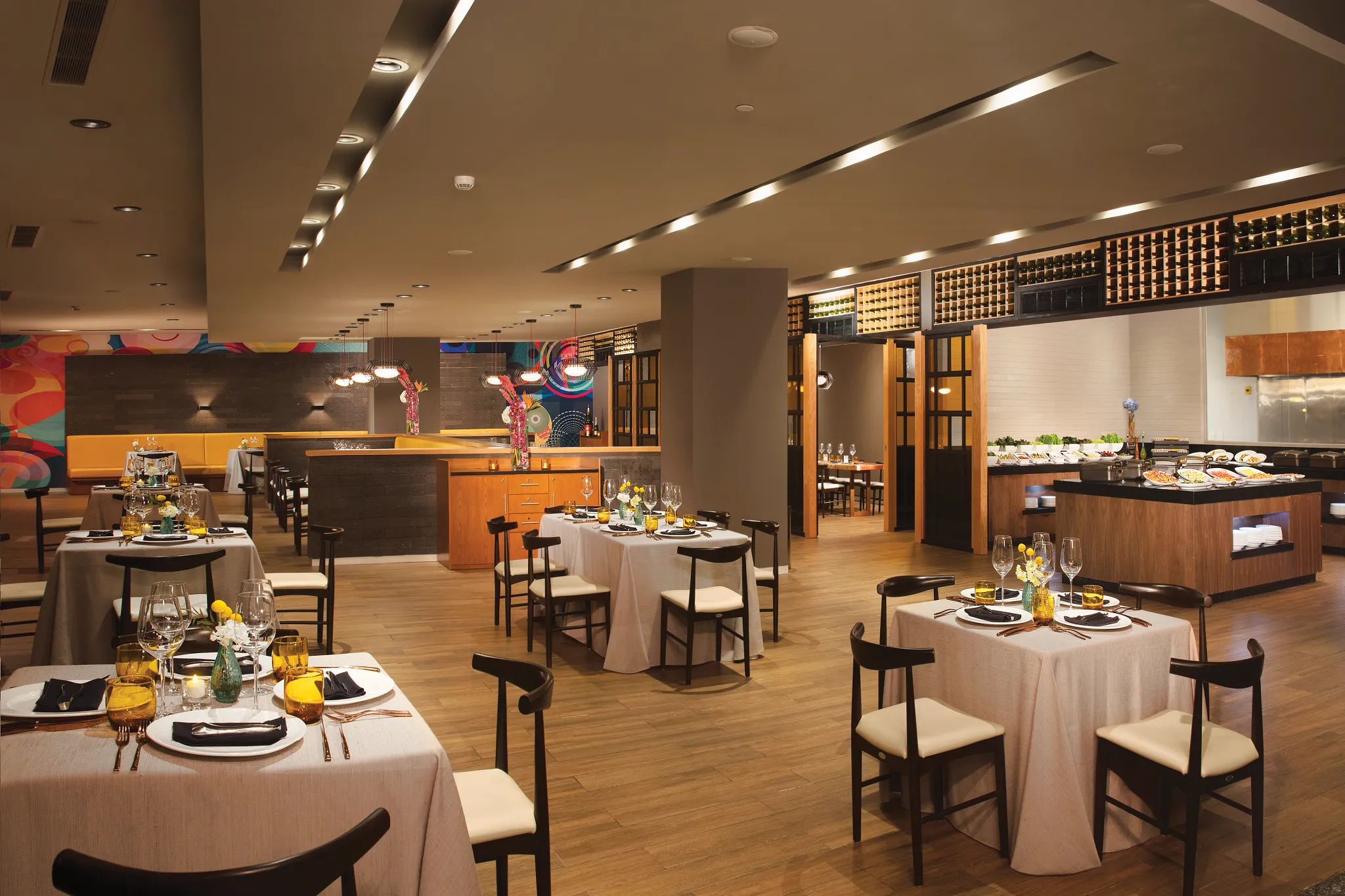 Gaucho steakhouse at Dreams Playa Mujeres serving premium grilled meats and Argentine-style cuts in Playa Mujeres