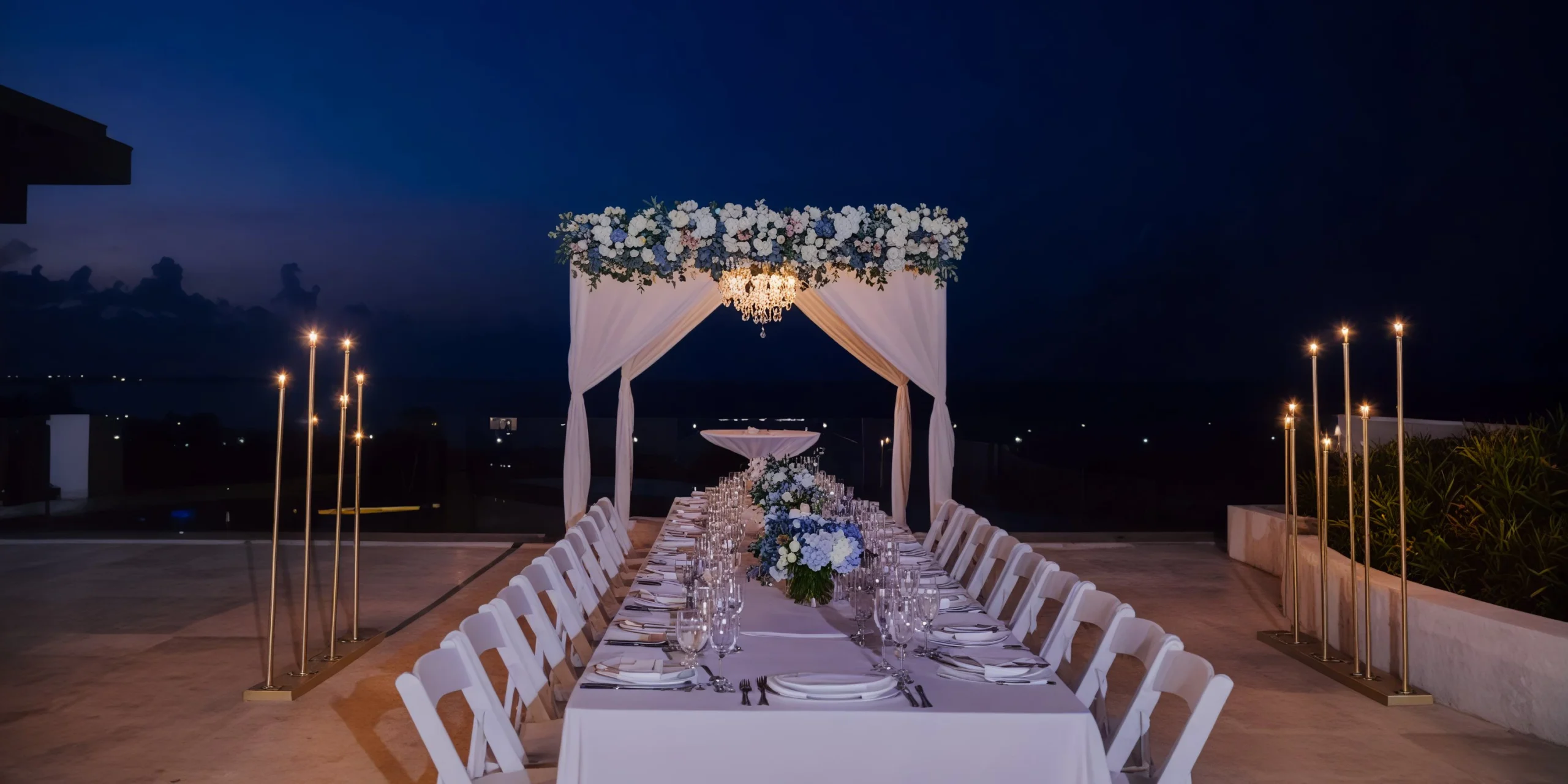 Paramount Suite wedding venue at Dreams Playa Mujeres with upscale private setting
