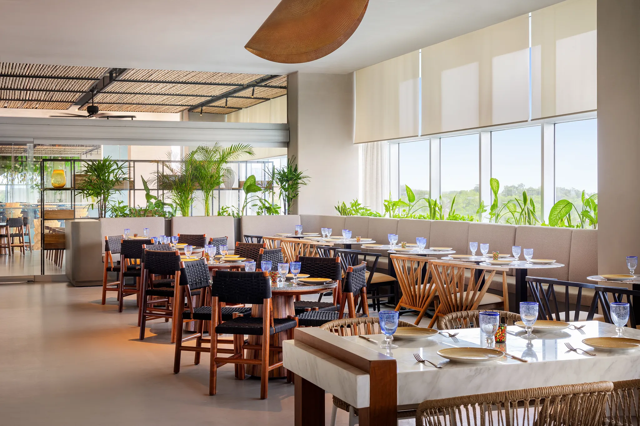 Dalia Mexican restaurant at Hyatt Vivid Grand Island featuring traditional and gourmet Mexican dishes in an elegant dining setting.