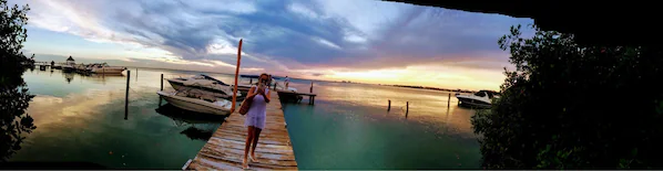 Nichupté Lagoon scenic waterfront views near Hyatt Vivid Grand Island Cancun