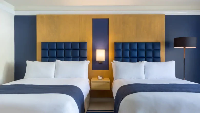 Resort View Double room with two queen beds at Hyatt Zilara Rose Hall in Montego Bay.