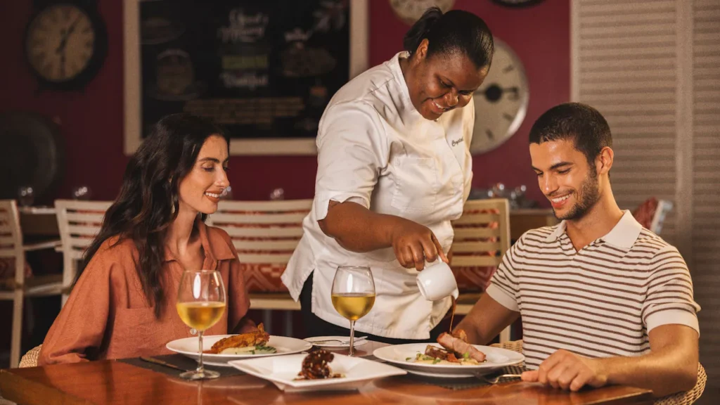 Urban Heat by FlavorZ at Hyatt Zilara Rose Hall featuring authentic Jamaican cuisine, vibrant island flavors, and contemporary dining atmosphere.