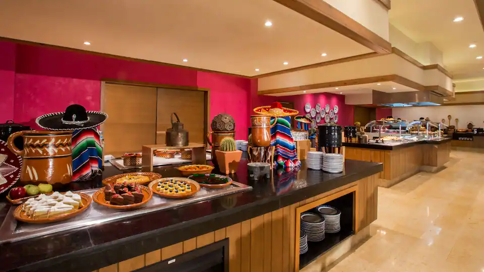 El Molino coffee shop at Hyatt Ziva Los Cabos featuring fresh pastries, specialty coffee, and a cozy café atmosphere.