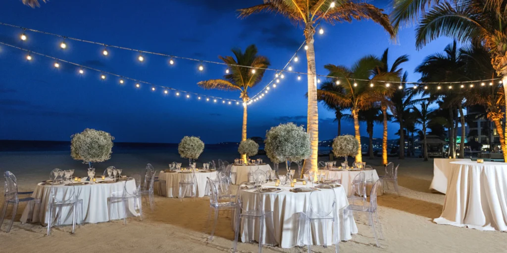 Hacienda Beach wedding ceremony venue at Hyatt Ziva Los Cabos