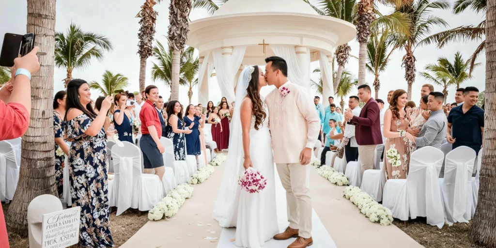 Oceanfront Gazebo wedding ceremony venue at Hyatt Ziva Los Cabos