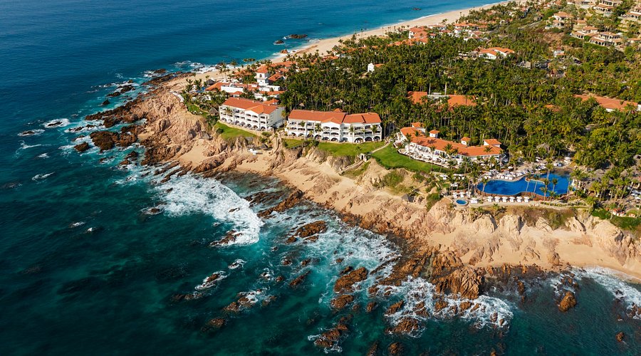 One and Only Palmilla luxury beachfront resort with swimmable beach and upscale villas in Los Cabos, Mexico.