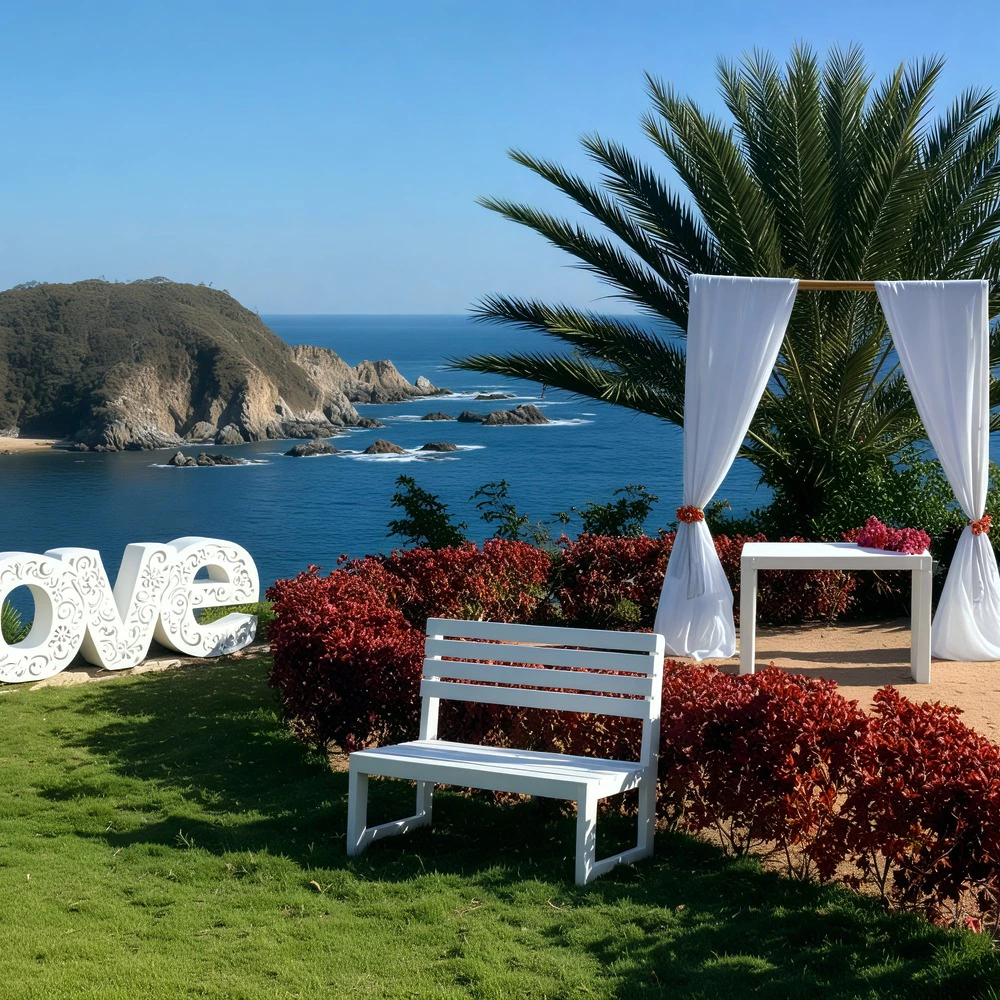Spa Garden wedding venue at Secrets Huatulco with serene, intimate garden setting