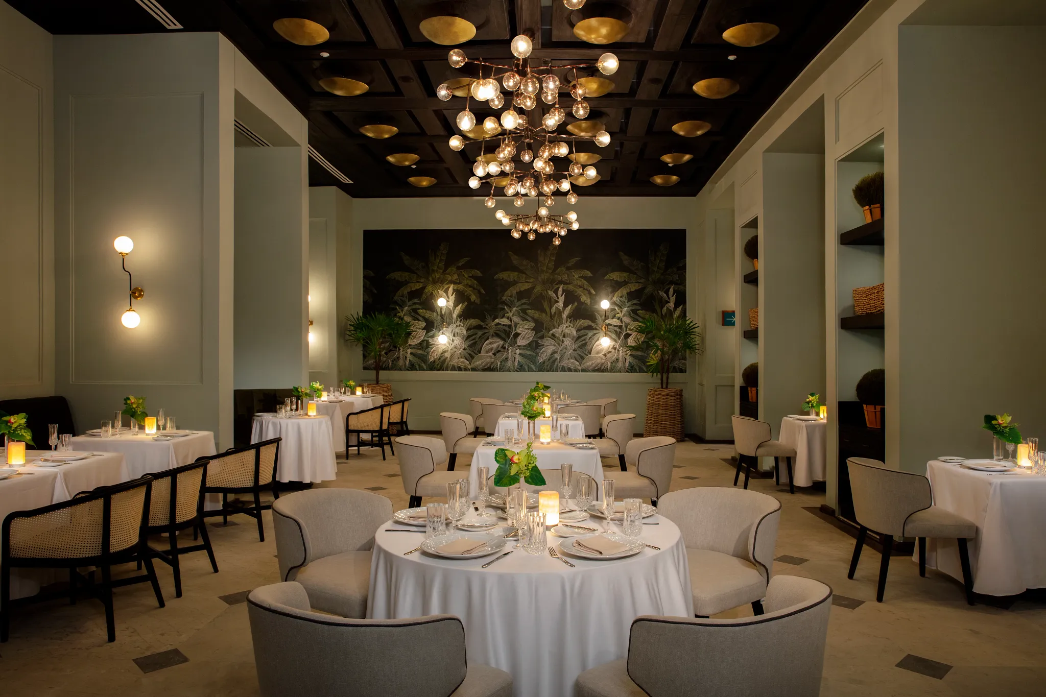 Bisou French restaurant at Secrets Moxché Playa del Carmen offering elegant fine dining and romantic ambience on the Riviera Maya