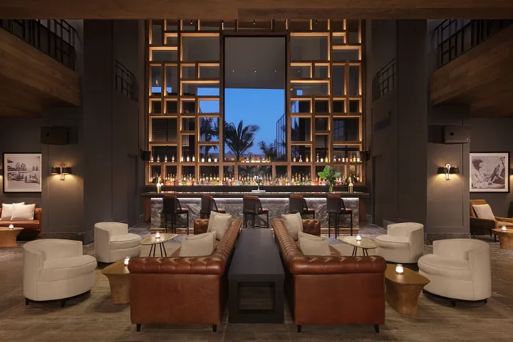 Dark Horse sports bar at Secrets Moxché Playa del Carmen for watching games and casual drinks
