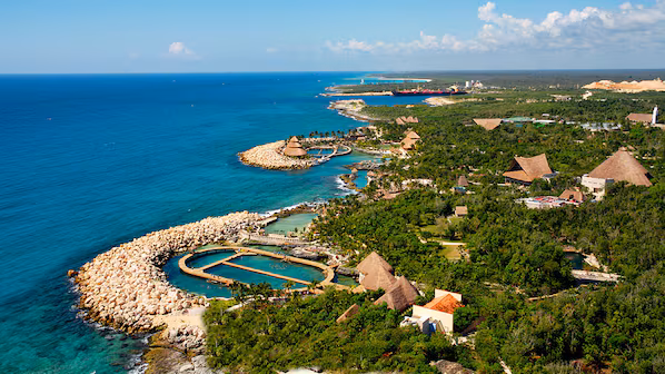 Xcaret Eco Theme Park near Secrets Moxché Playa Del Carmen with cultural shows, nature attractions, and Riviera Maya experiences