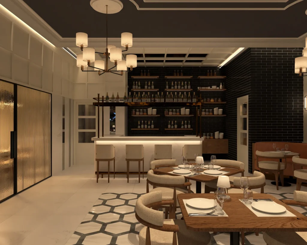 Portofino Italian Restaurant at Secrets Playa Esmeralda Resort & Spa featuring an elegant dining setting with authentic Italian cuisine and fine wines.