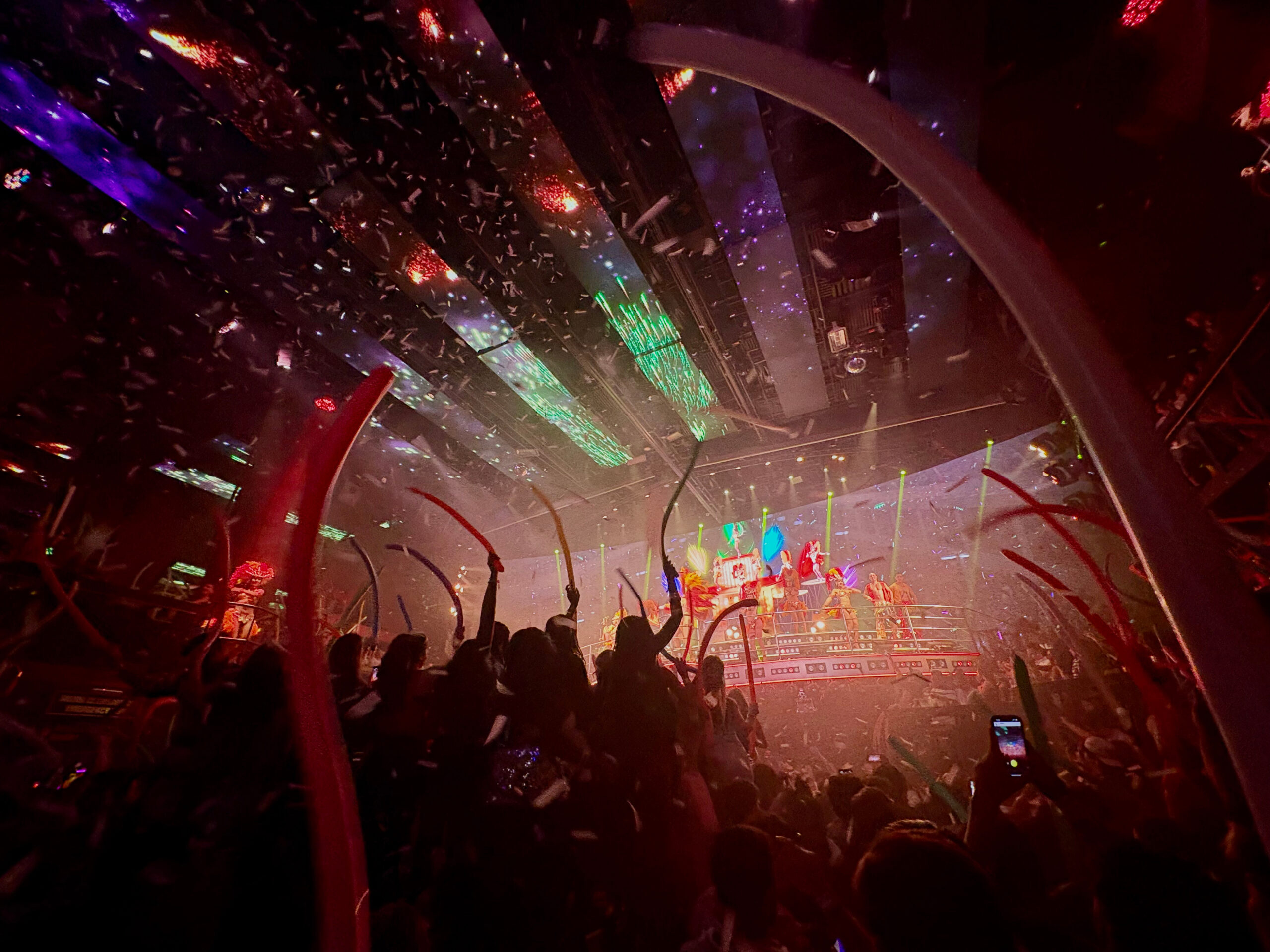 Party club in Cancun, Mexico