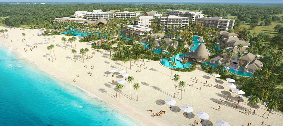 Secrets Cap Cana Resort & Spa luxury adults-only all-inclusive with marina views, swim-out suites, and upscale dining in Cap Cana.