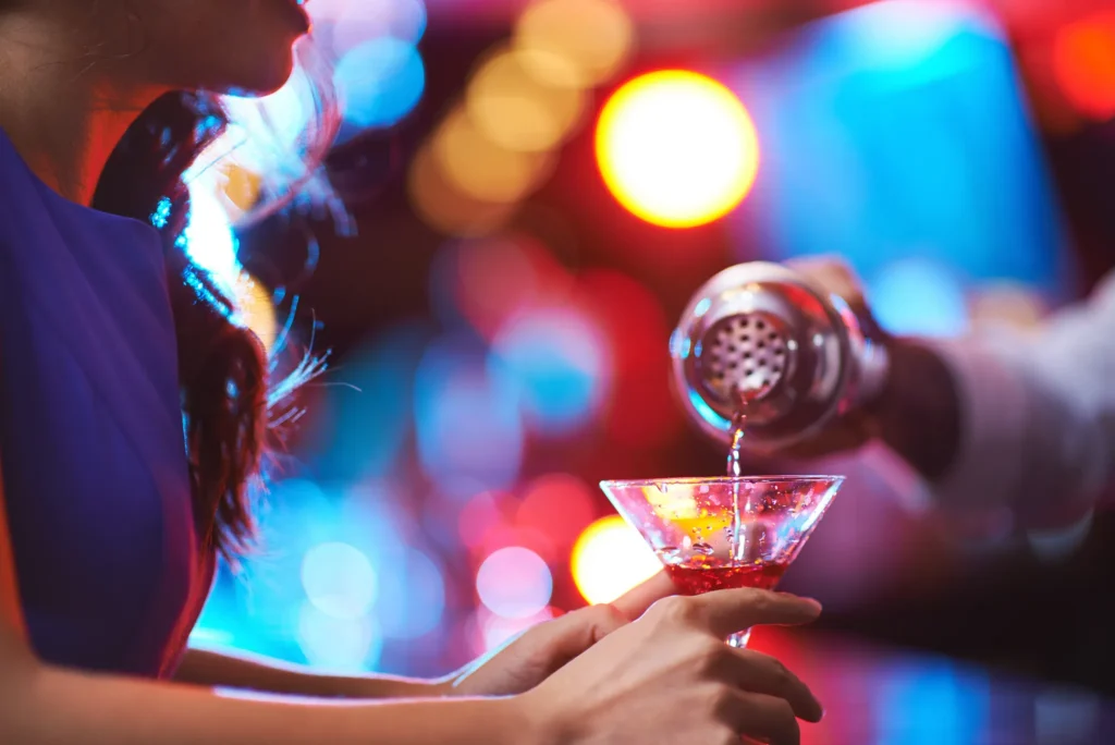 Preferred Club Bar lounge at Secrets Vallarta Bay Puerto Vallarta featuring exclusive seating, premium drinks, and an upscale relaxed atmosphere.