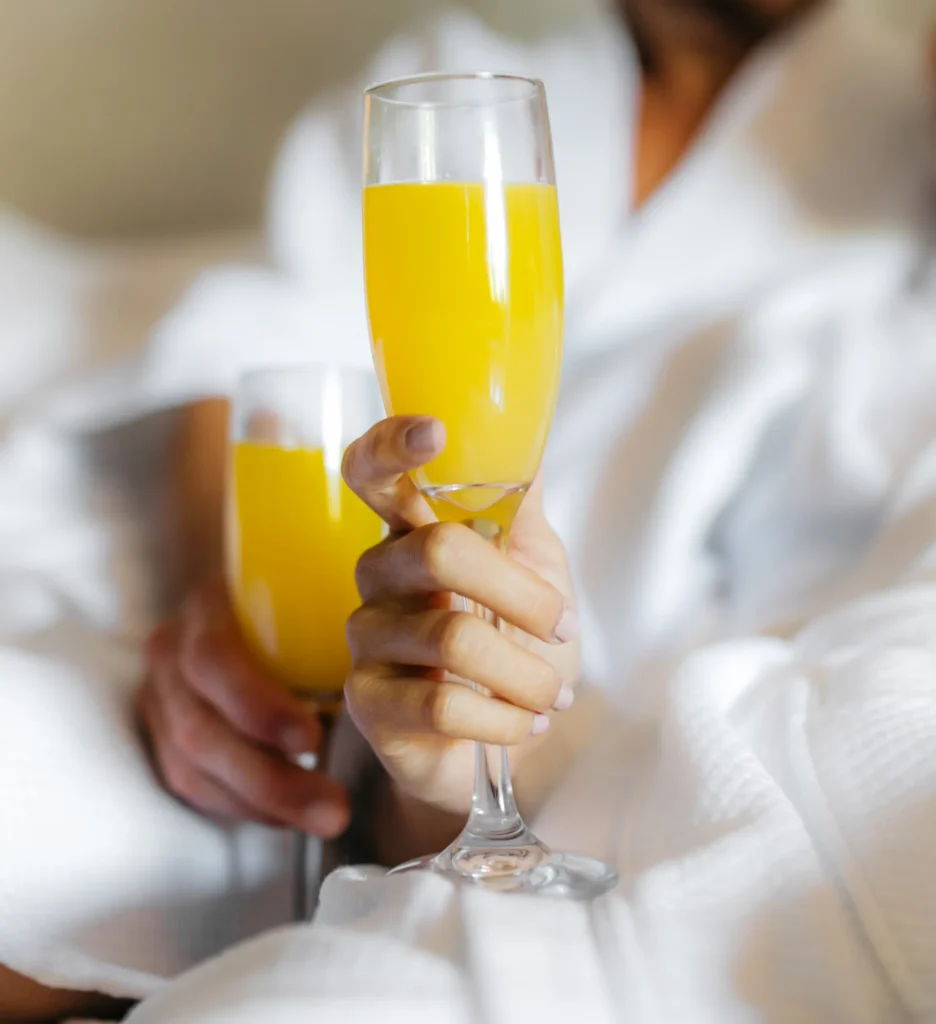 Revive Spa Bar at Secrets Wild Orchid Montego Bay serving fresh fruit juices and healthy beverages in a relaxing spa setting.