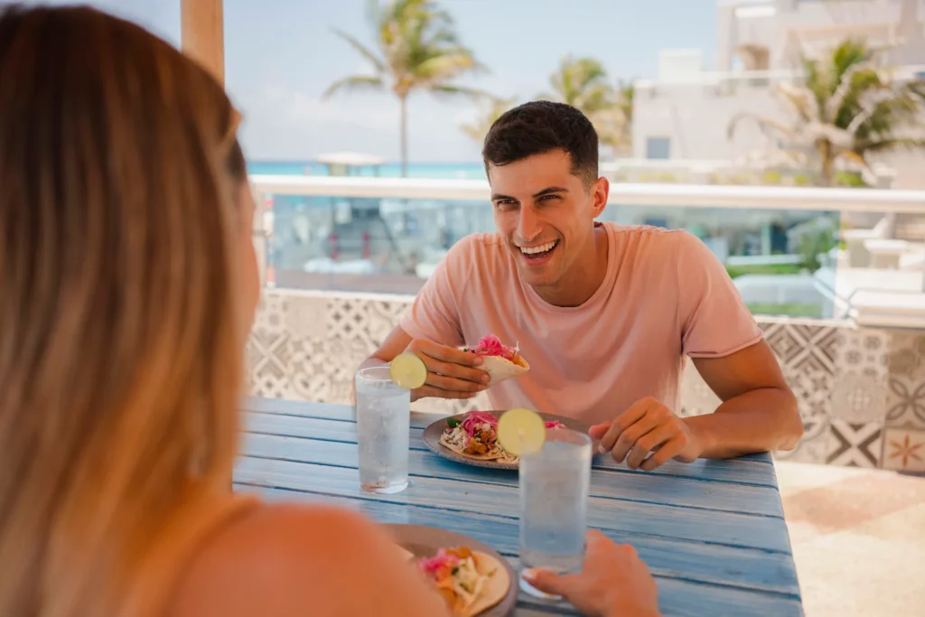 Brasas Grill at Sunscape Cancun Resort & Spa featuring grilled specialties, open-air dining, and a relaxed tropical ambiance.