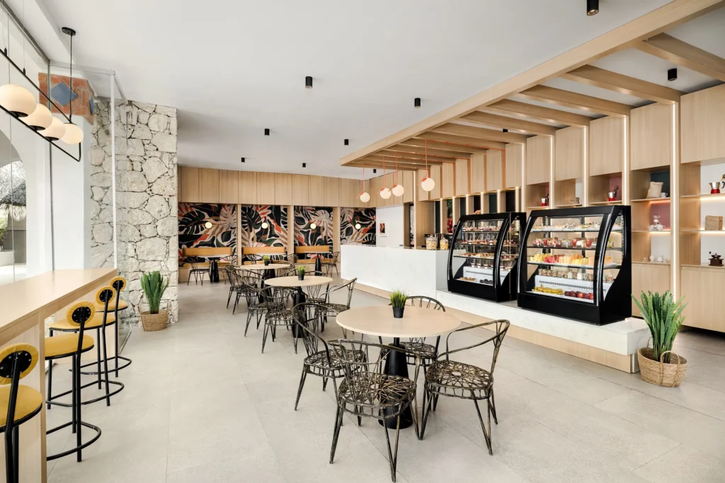 Coco Café at Sunscape Dominicus La Romana featuring a cozy coffee shop setting with pastries, espresso drinks, and casual seating.