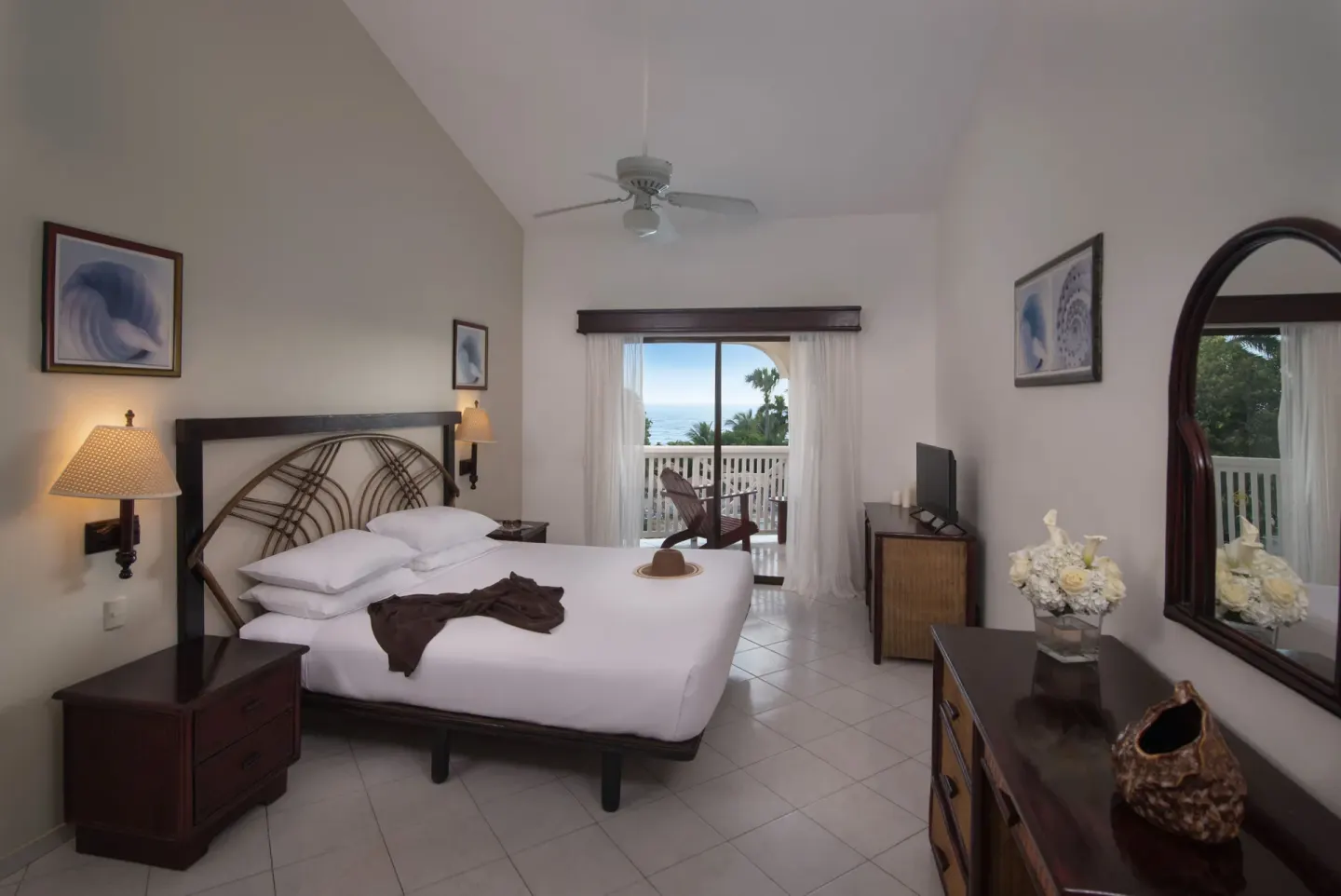 Superior Room Garden View with king bed and balcony at Lifestyle Tropical Beach Resort & Spa.