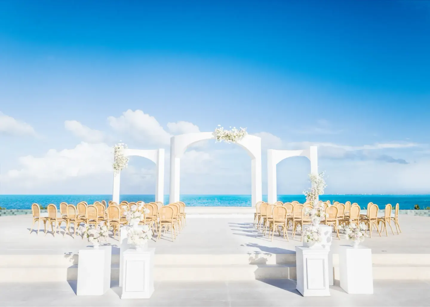 Beach Area Venue at Majestic Mirage Costa Mujeres