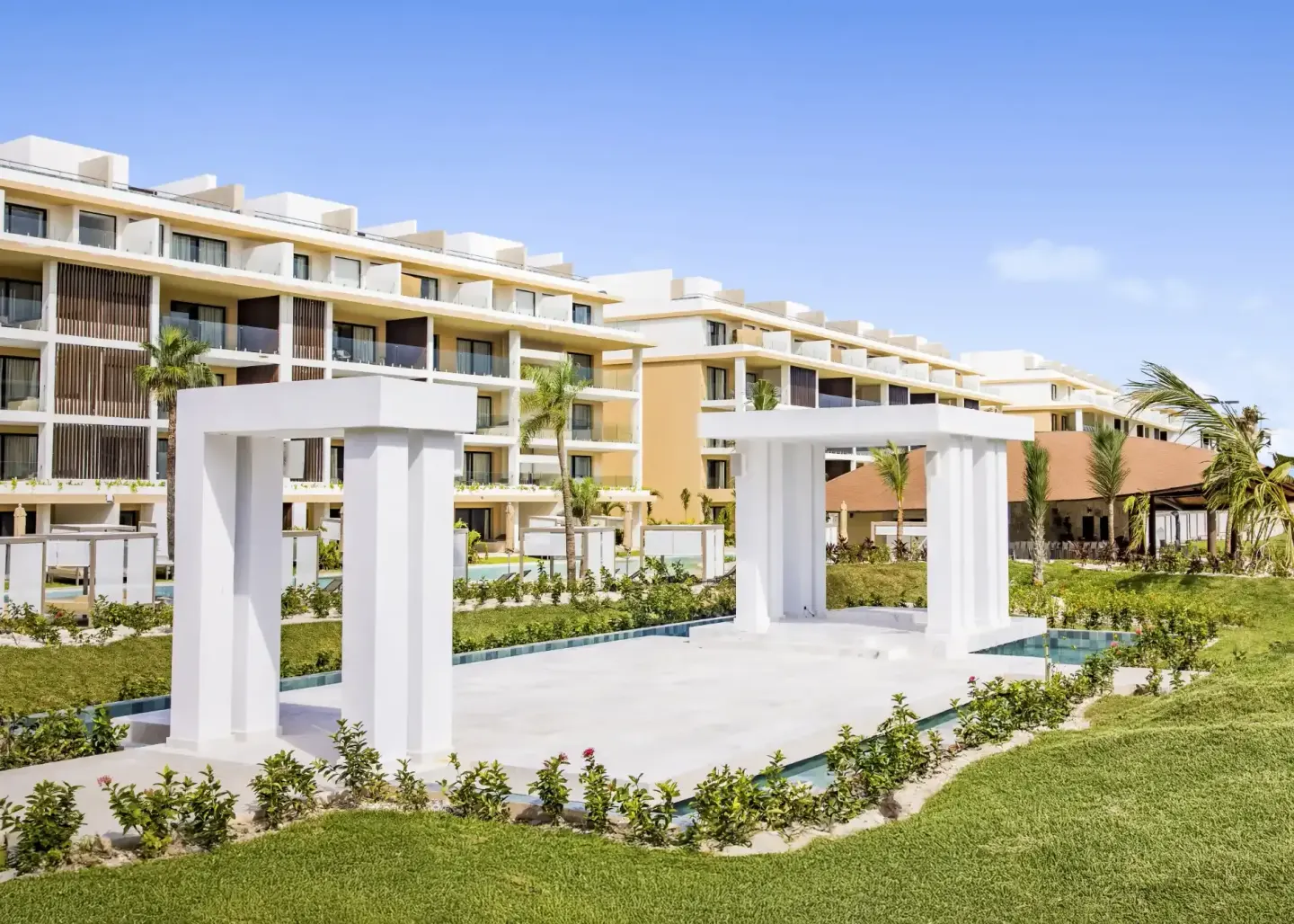 Garden Gazebo Venue at Majestic Mirage Costa Mujeres