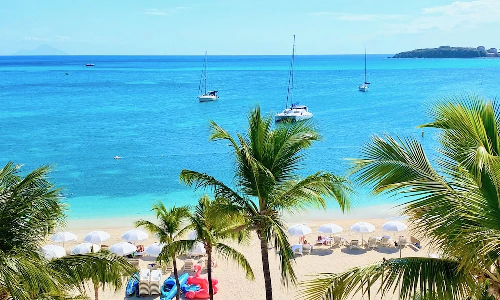 Holland House Beach Hotel Philipsburg St Maarten beachfront hotel on Great Bay