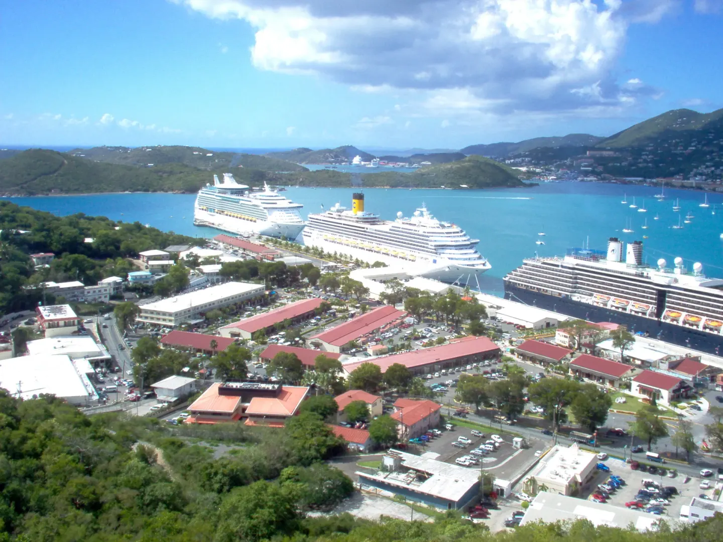 Havensight Mall near Marriott's Frenchman's Cove