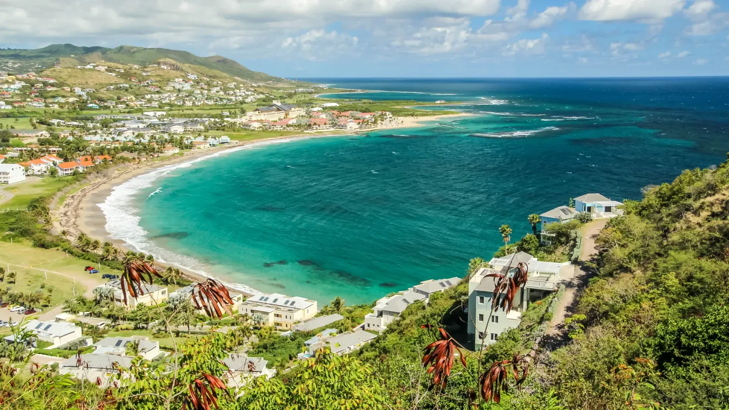 Frigate Bay near Marriott's St. Kitts Beach Club