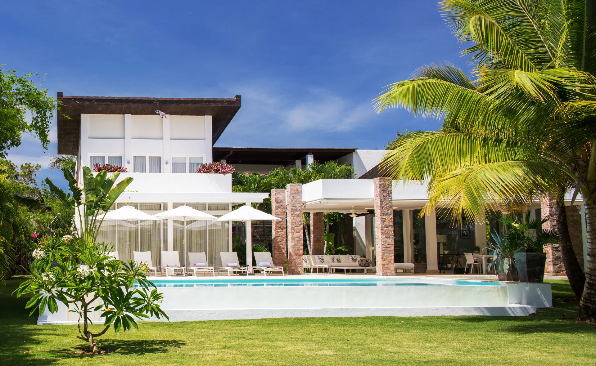 Luxury villa at Puntacana Resort and Club upscale Dominican villa with resort community setting