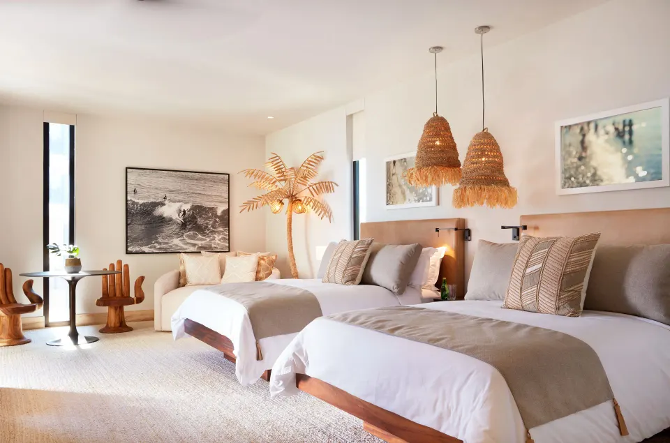 Ocean View Two Bedroom Residence room with two beds at Montage Los Cabos.