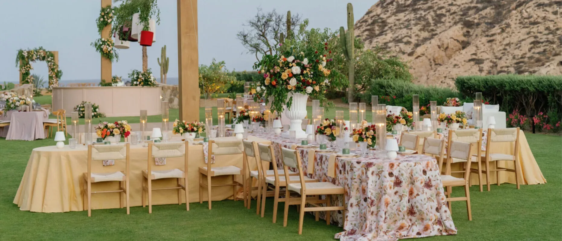Cascada Pool Terrace Venue at Montage Los Cabos