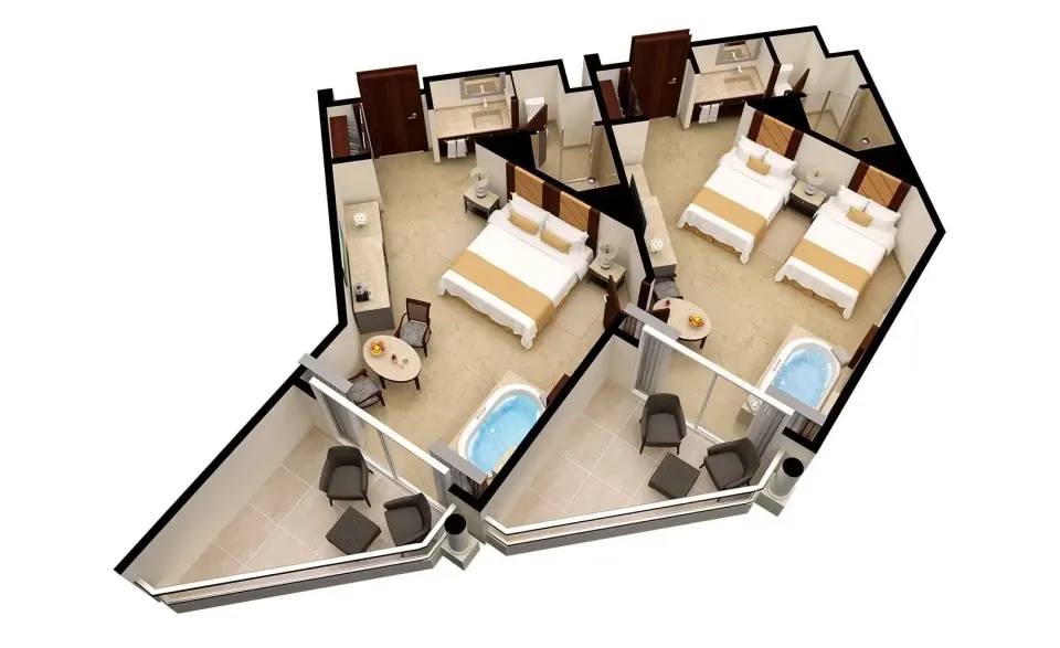 Superior Family Deluxe Room Official 3
