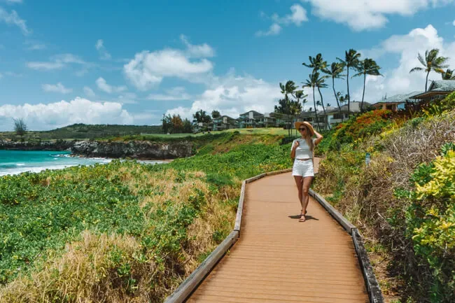 Kapalua Coastal Trail 5 Min Walk