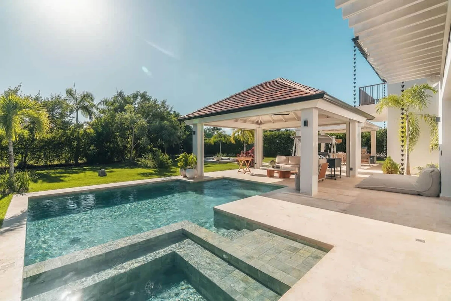 Incredible 3br Bungallow With Patio and Pool Punta Cana bungalow with private outdoor living space