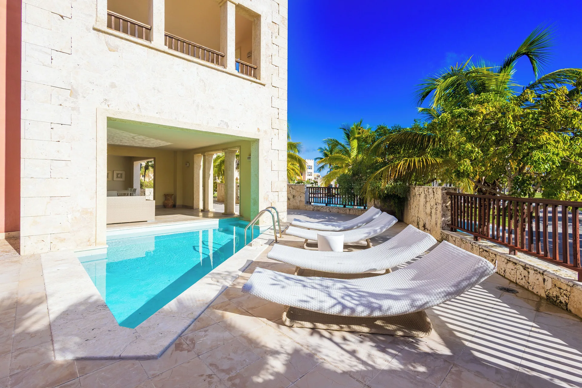 Secluded Luxury Retreat in Cap Cana private villa with upscale design and quiet tropical setting