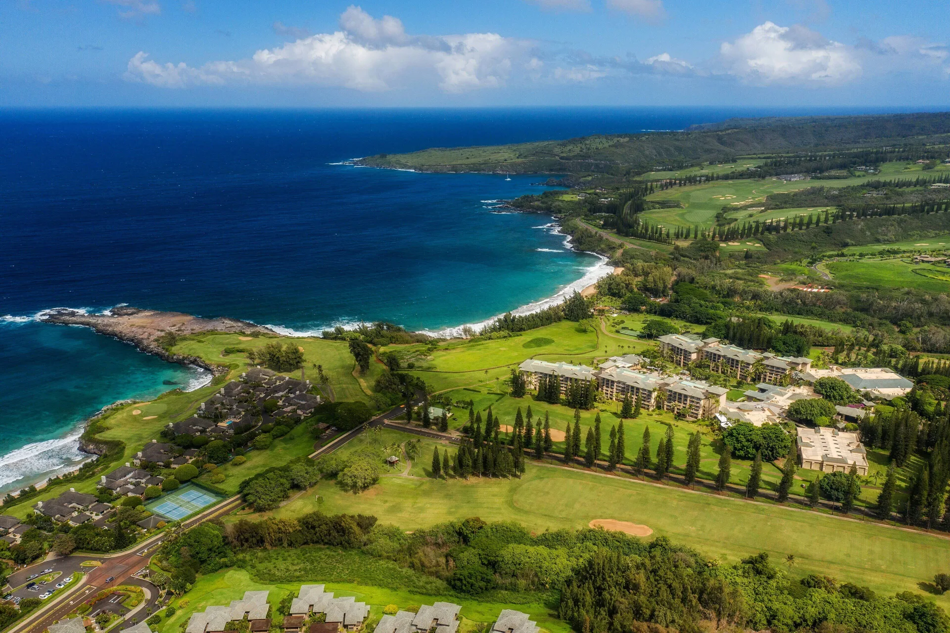 The Ritz-Carlton Maui Kapalua luxury resort with coastal views and secluded west Maui setting