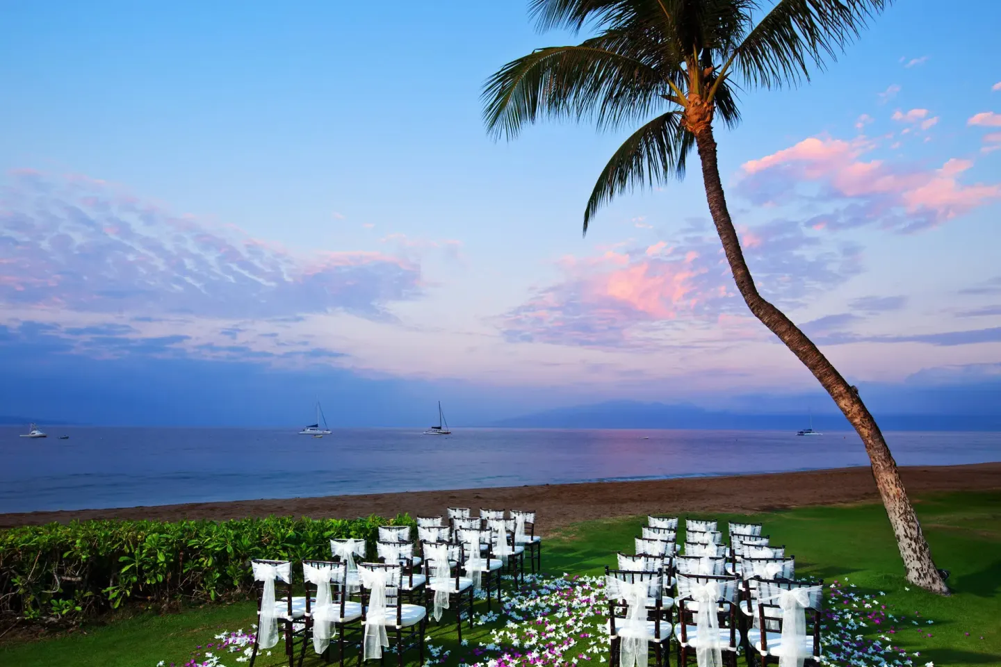 Naupaka Lawn Venue at Outrigger Kaanapali Beach Resort