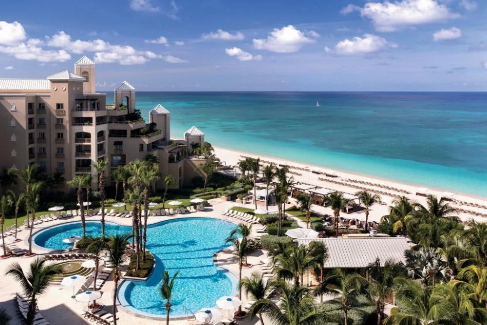 The Ritz-Carlton, Grand Cayman resort in Seven Mile Beach