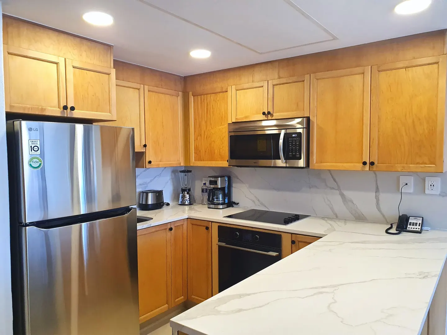 Kitchen in the 2 Bedroom Superior Suite Coba at Paradise Village Beach Resort and Spa.