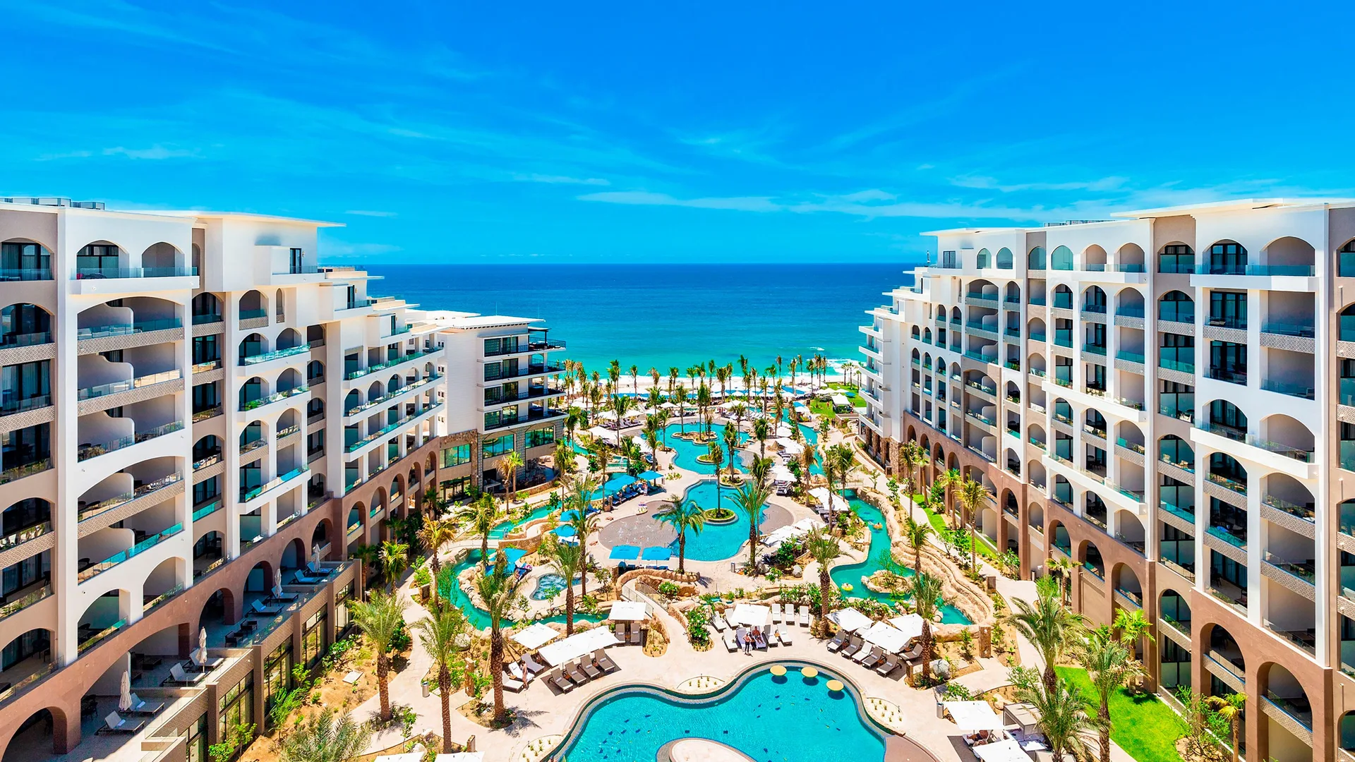 Villa La Valencia Los Cabos Beach Resort and Spa with modern pools and beachfront setting