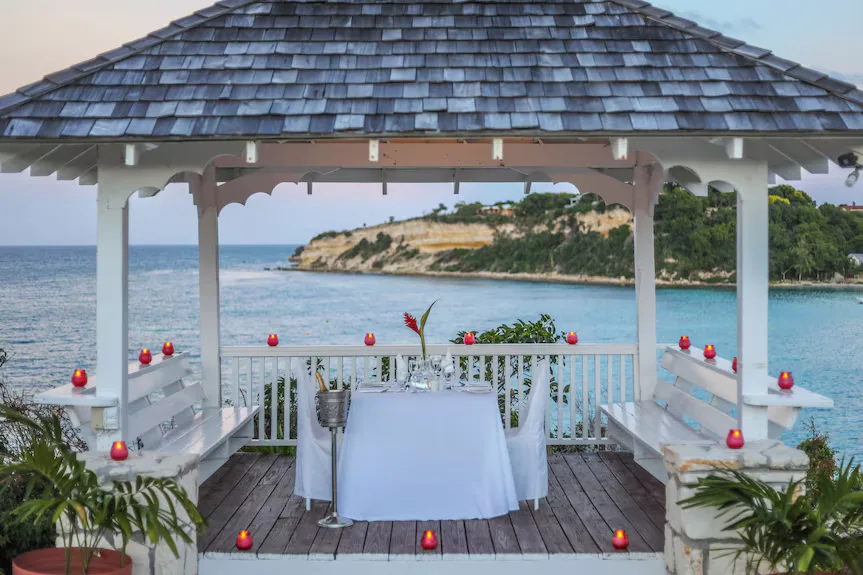Beach Gazebo Venue at Pineapple Beach Club Antigua