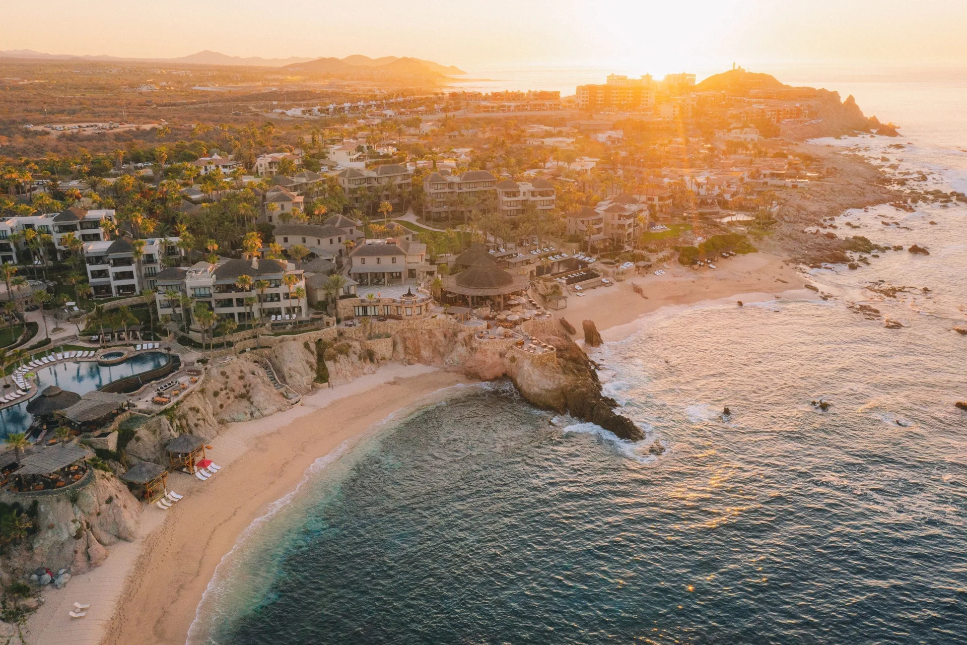 Esperanza Auberge Collection luxury Los Cabos resort with oceanfront casitas and dramatic coastline views