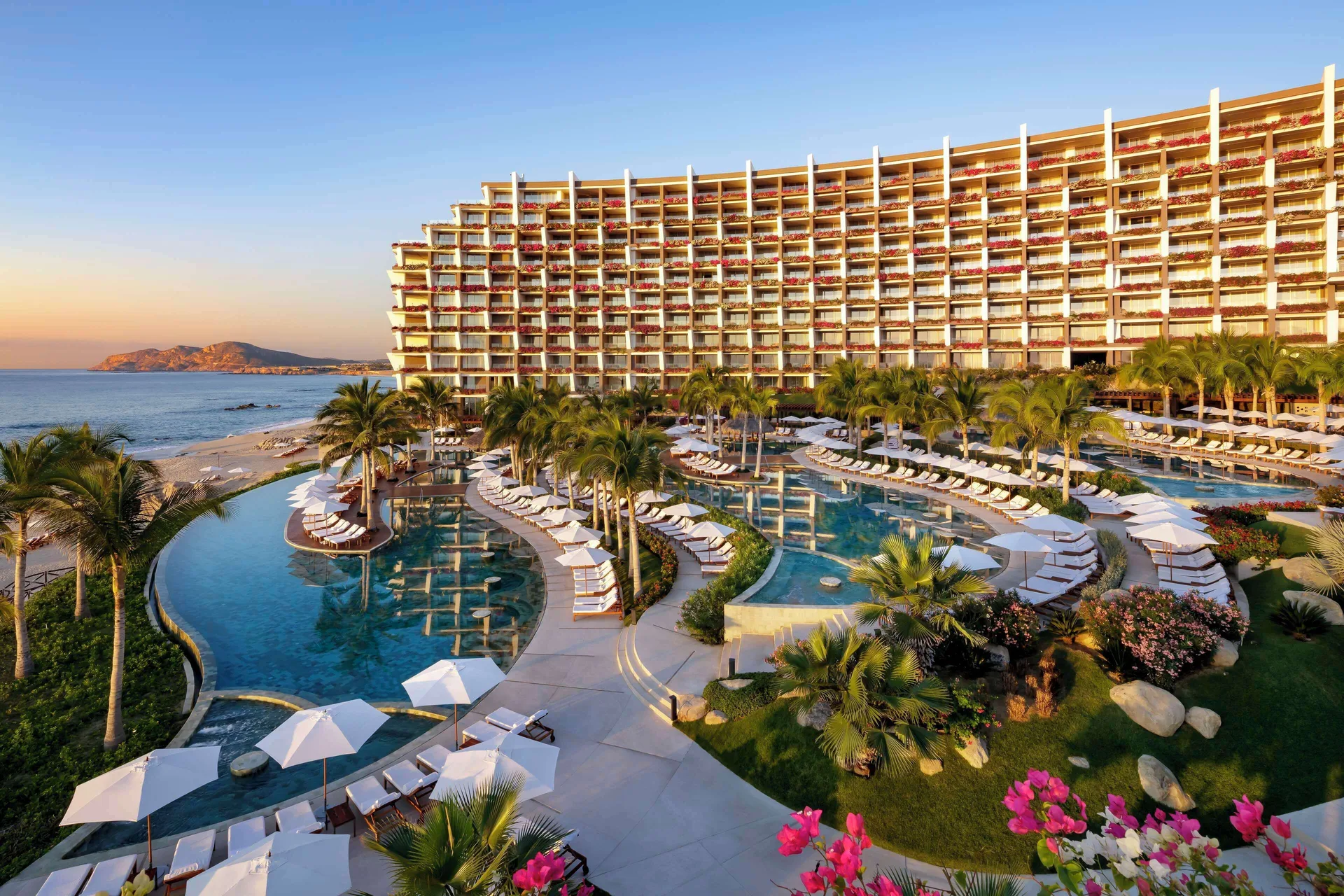 Grand Velas Los Cabos luxury all-inclusive resort with oceanview suites and gourmet dining venues