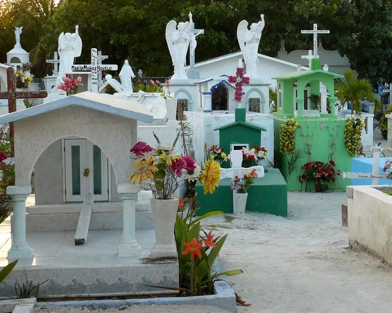 Isla Mujeres Cemetery 1 Min Walk